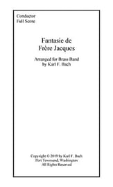 Fantasie de Frere Jacques Concert Band sheet music cover